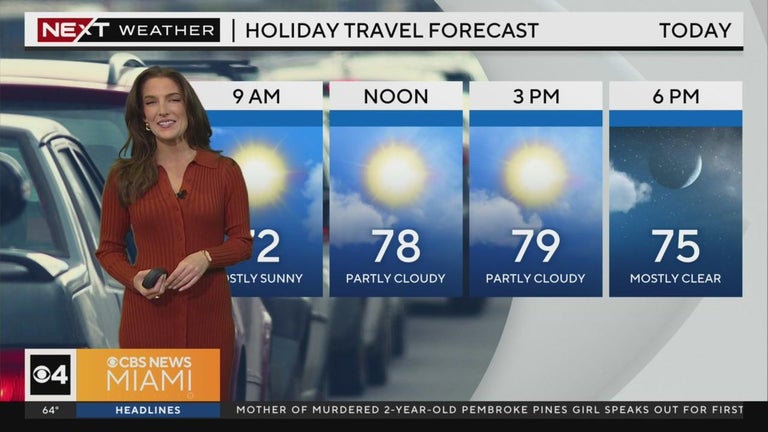 South Florida warming trend through Black Friday - CBS Miami
