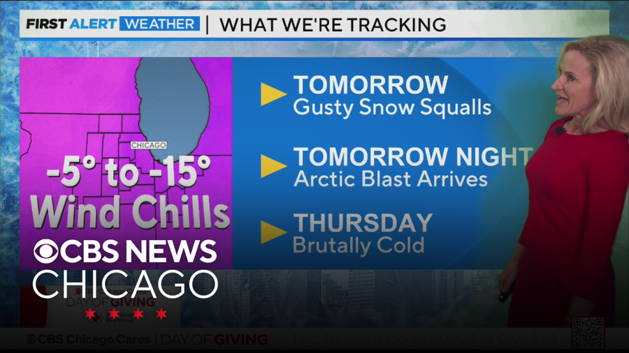 Get ready for bitter cold later this week in Chicago - CBS Chicago