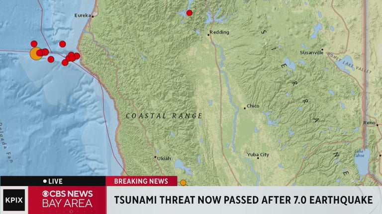 Tsunami warning california news