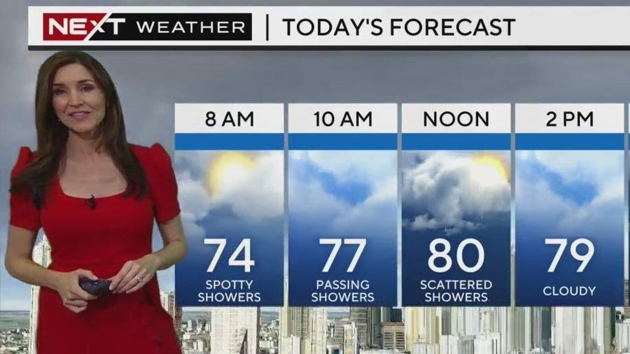 Mostly cloudy across South Florida, passing afternoon showers expected ...