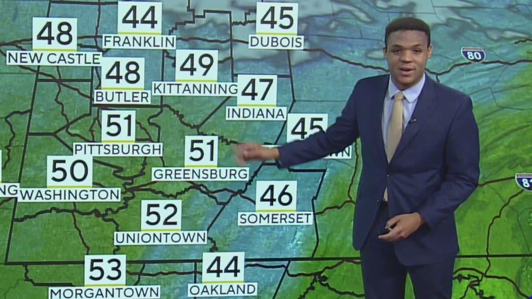 It's going to be a clear day in the Pittsburgh area before rain moves ...