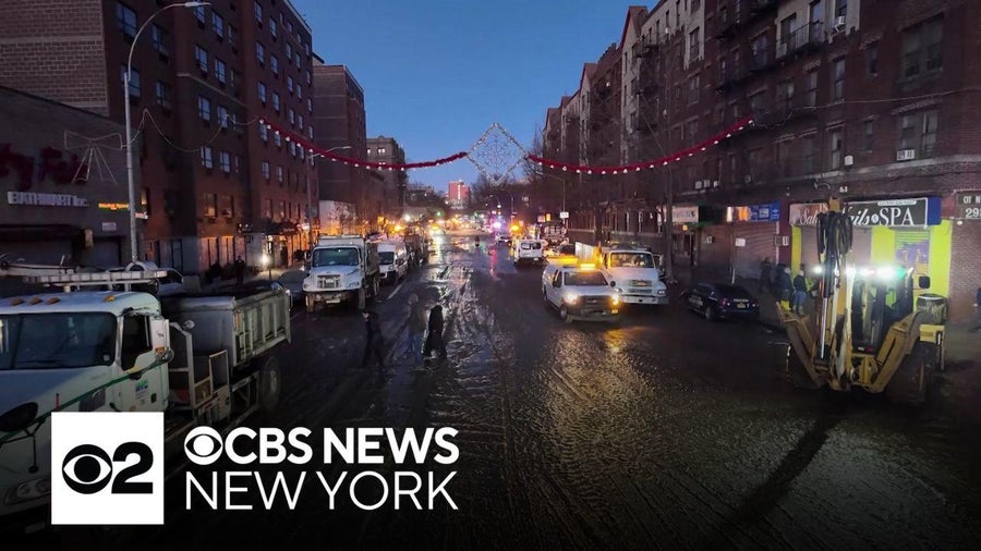 Bronx water main break floods apartments, destroys cars days before ...
