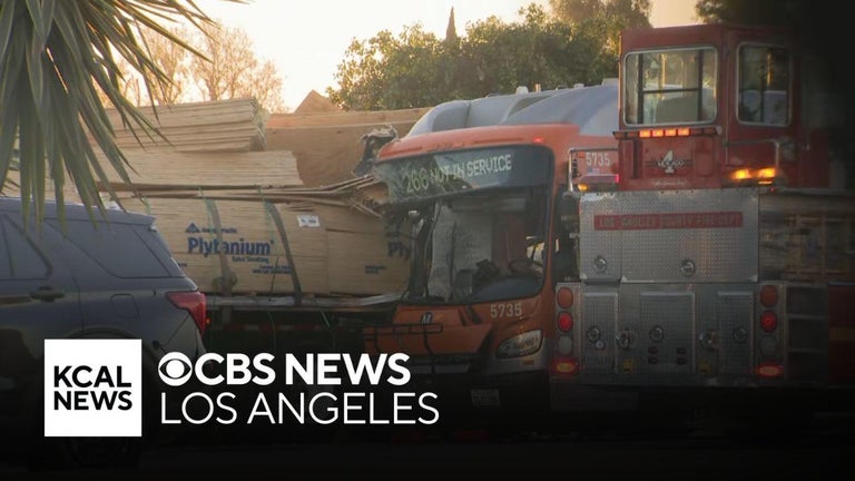 Several people injured after Metro bus crashes into parked big rig in ...