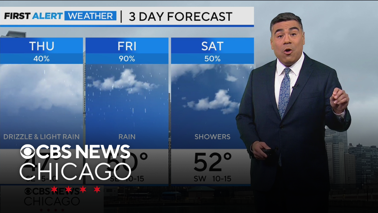 Clouds continue Christmas night with mist, drizzle, fog in Chicago area ...