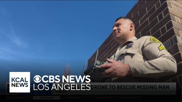Rescue teams in Malibu use drone technology to find elderly man with ...
