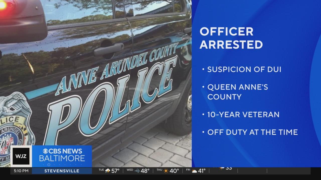 Anne Arundel County Police officer arrested on suspicion of driving ...
