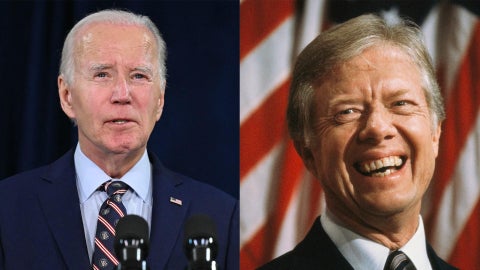 Biden praises Jimmy Carter as example of "simple decency" - CBS News