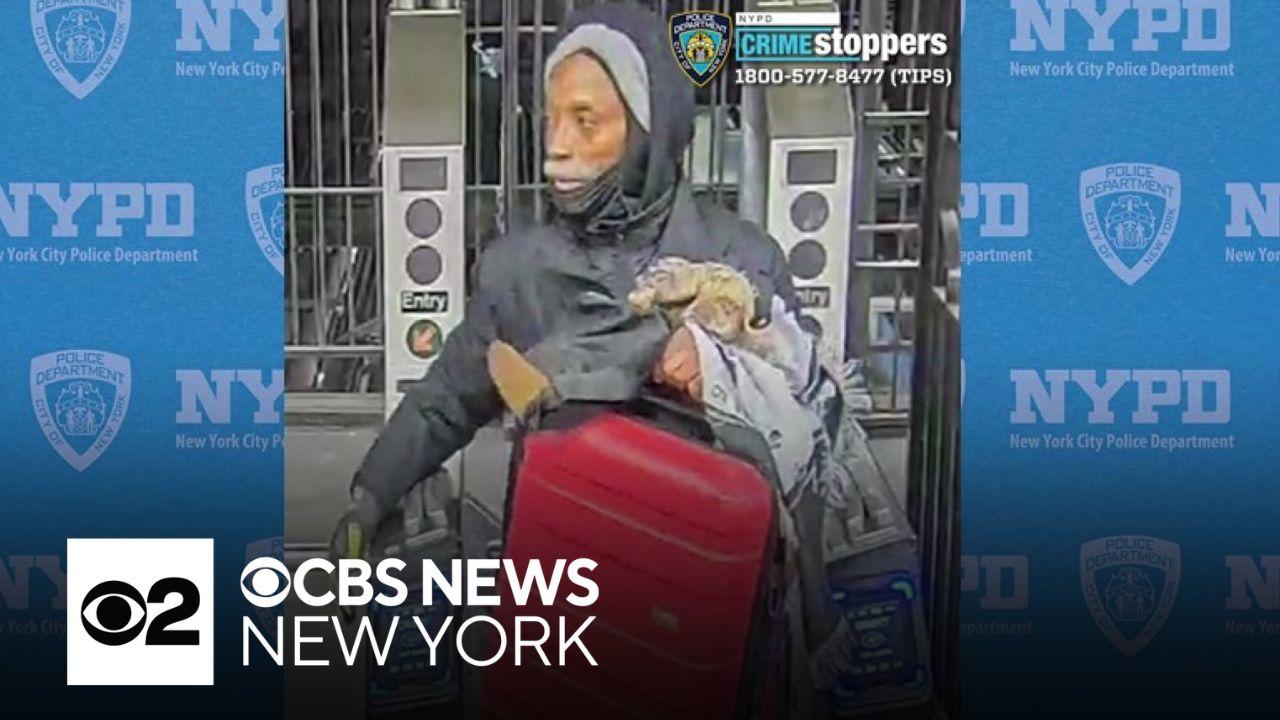 Suspect wanted in 2 separate subway stabbings in New York City - CBS ...