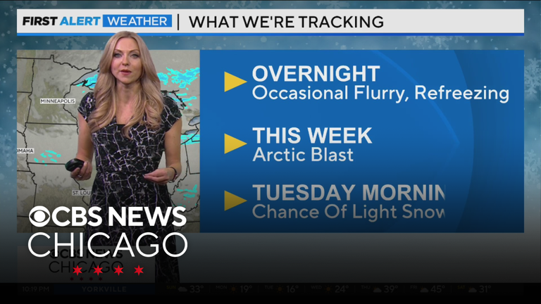 Bitter cold for the week to come in Chicago - CBS Chicago