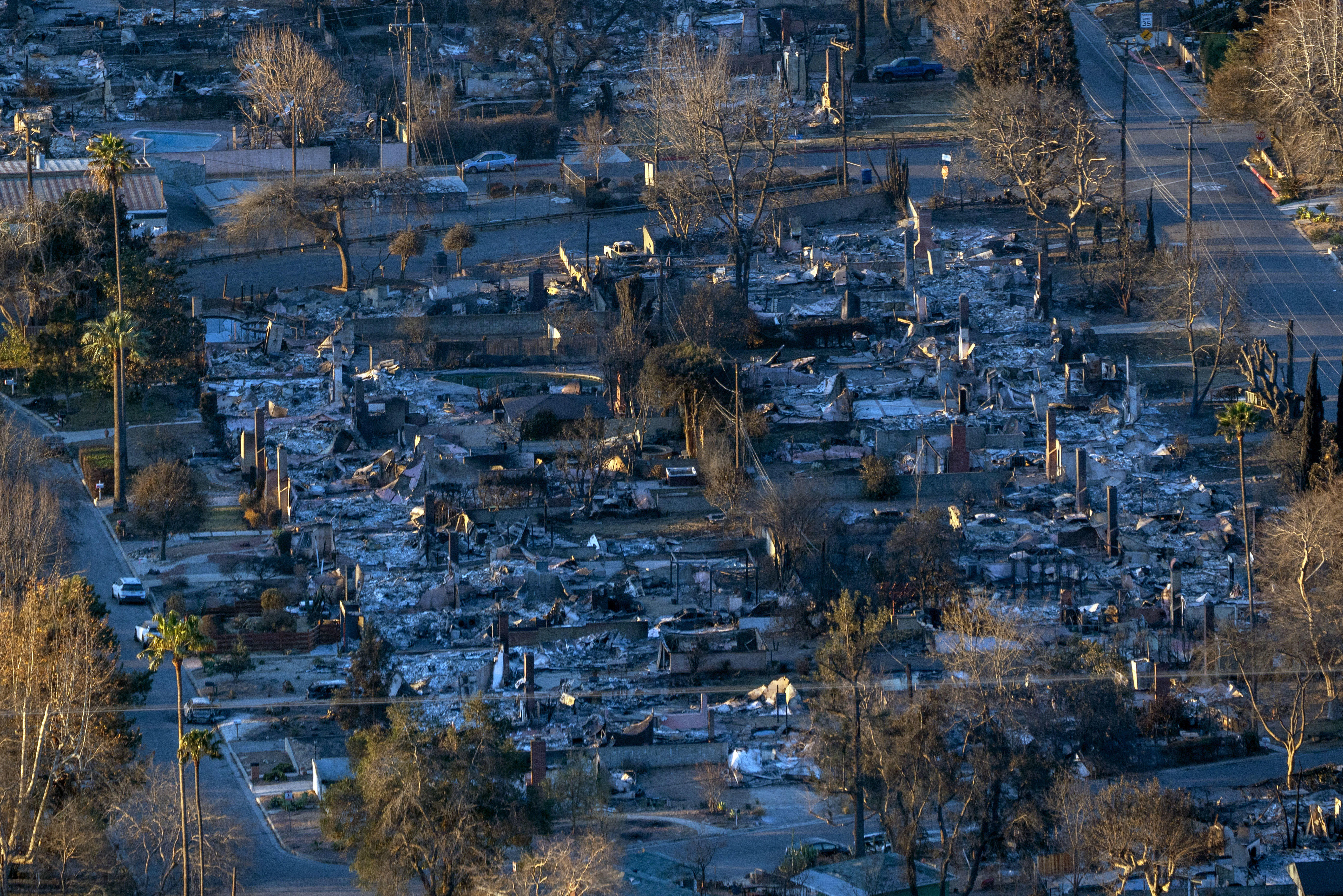 Fire-Ravaged LA To See Respite But 'Danger Has Not Yet Passed'