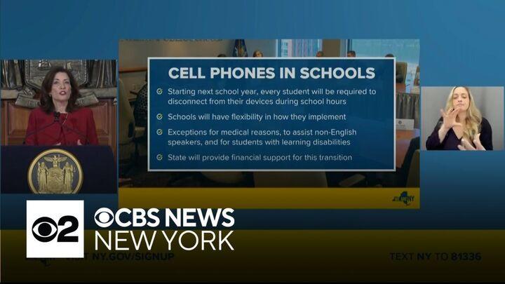 New York school cellphone ban one step closer to reality. Here's what ...