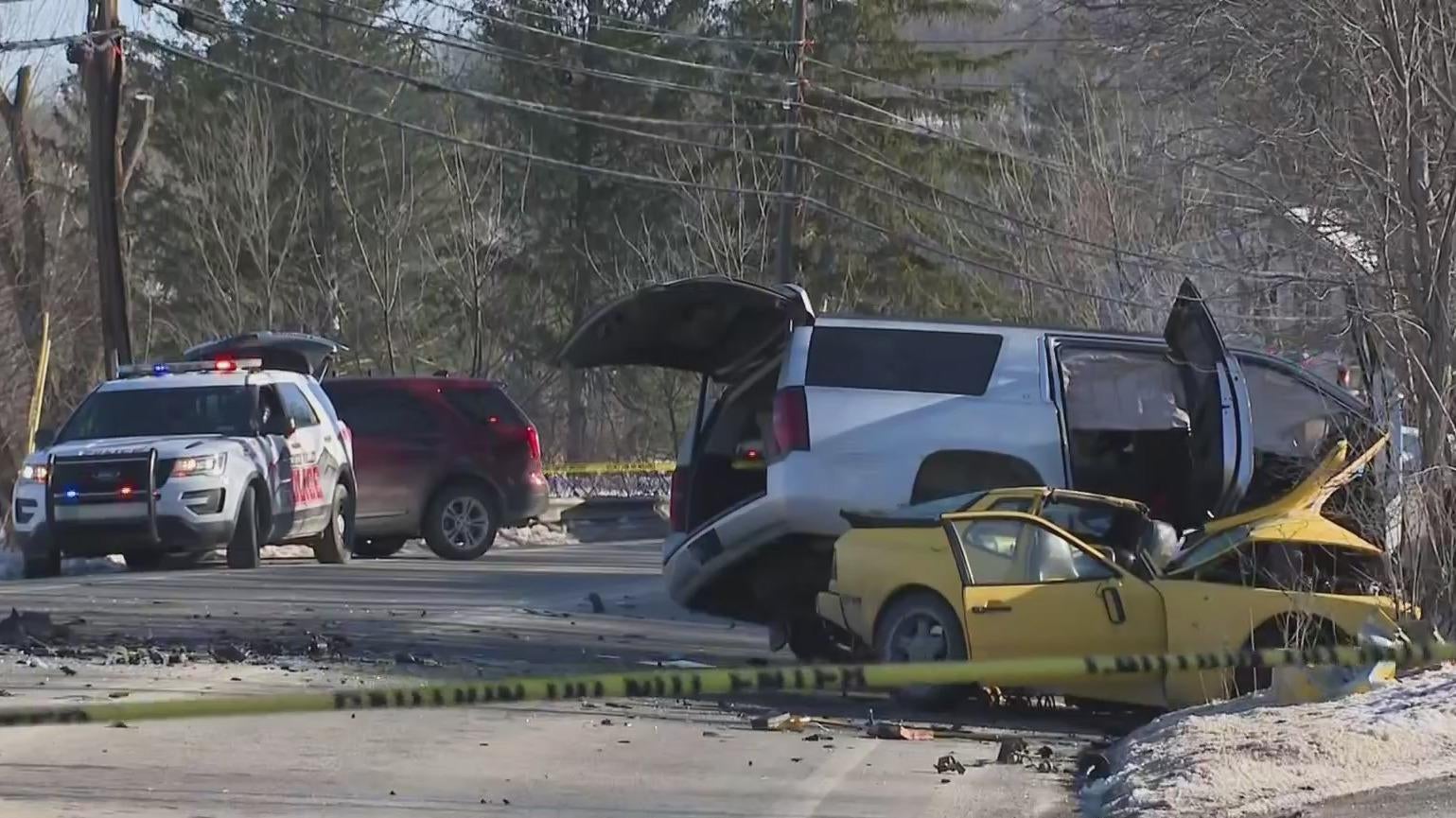 Head-on crash in Ligonier sends 5 kids, 2 adults to hospital - CBS ...