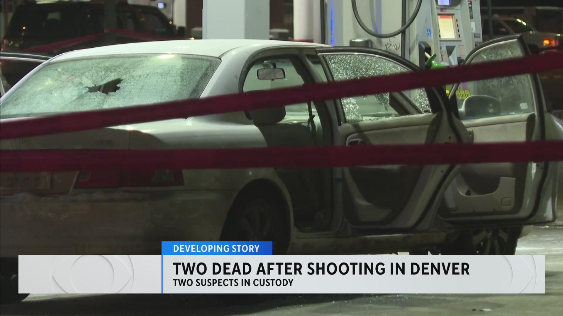 2 killed in shooting, Denver police arrest 2 suspects - CBS Colorado