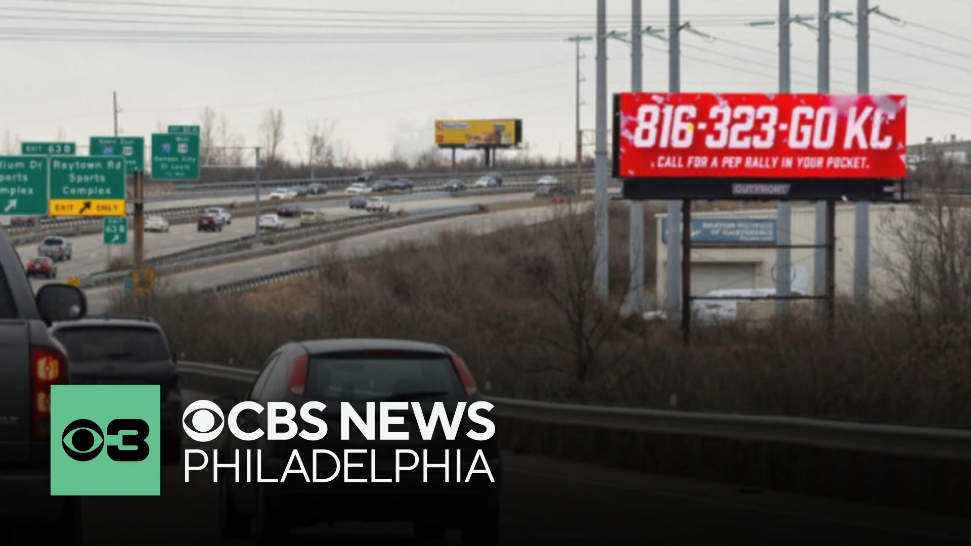 Troll Kansas Billboard in Kansas City trolls Chiefs fans with