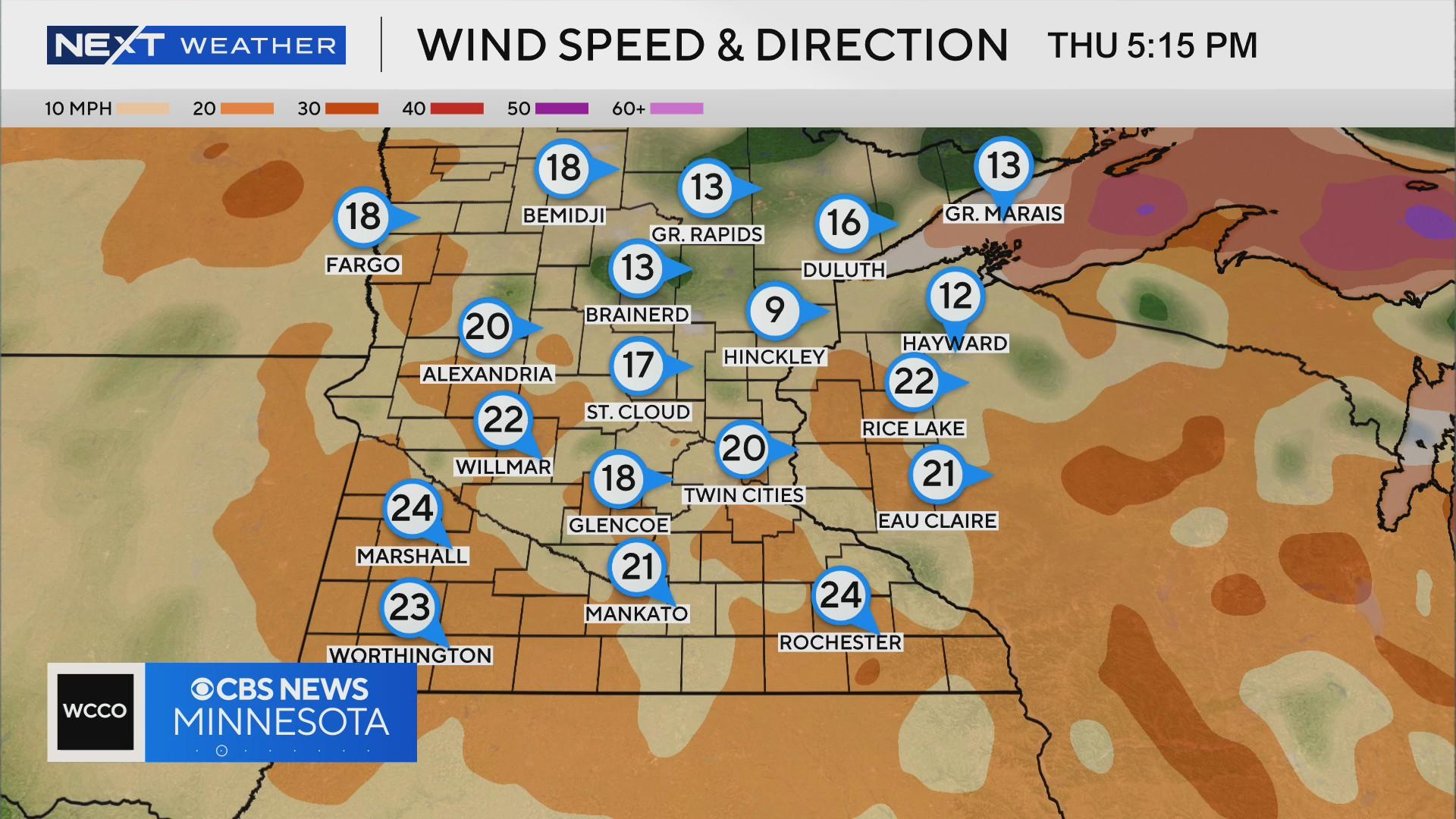Minnesota February Powerful winds Thursday in Twin Cities; significant snowfall likely ...