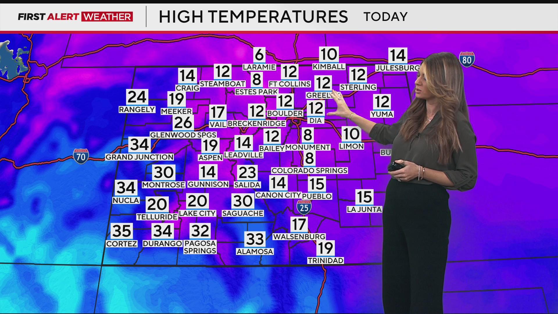Bitter cold and snow keeping Colorado in the deep freeze - CBS Colorado