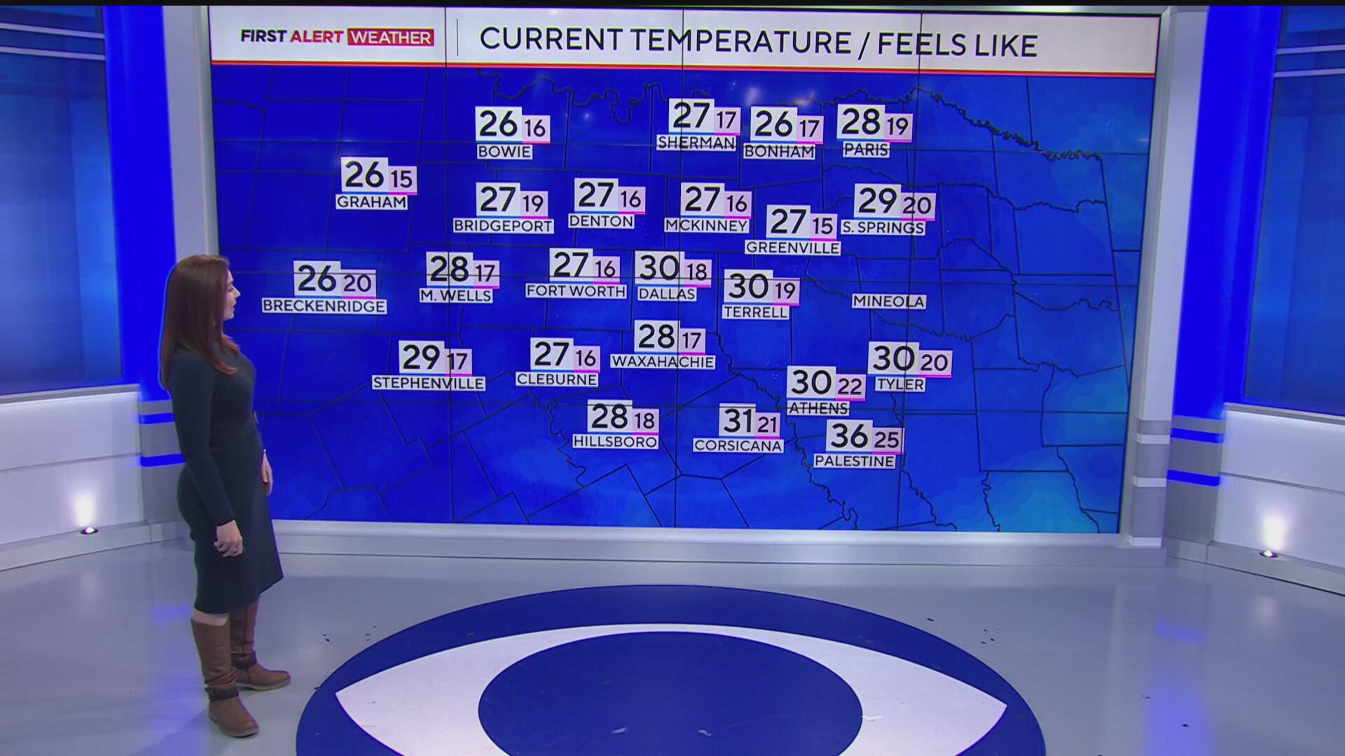 Dangerously low wind chills stick around North Texas before weekend ...