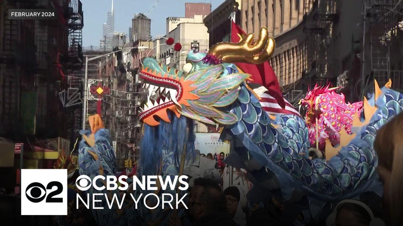 NYC's Lunar New Year Parade today in Chinatown. Find road closures