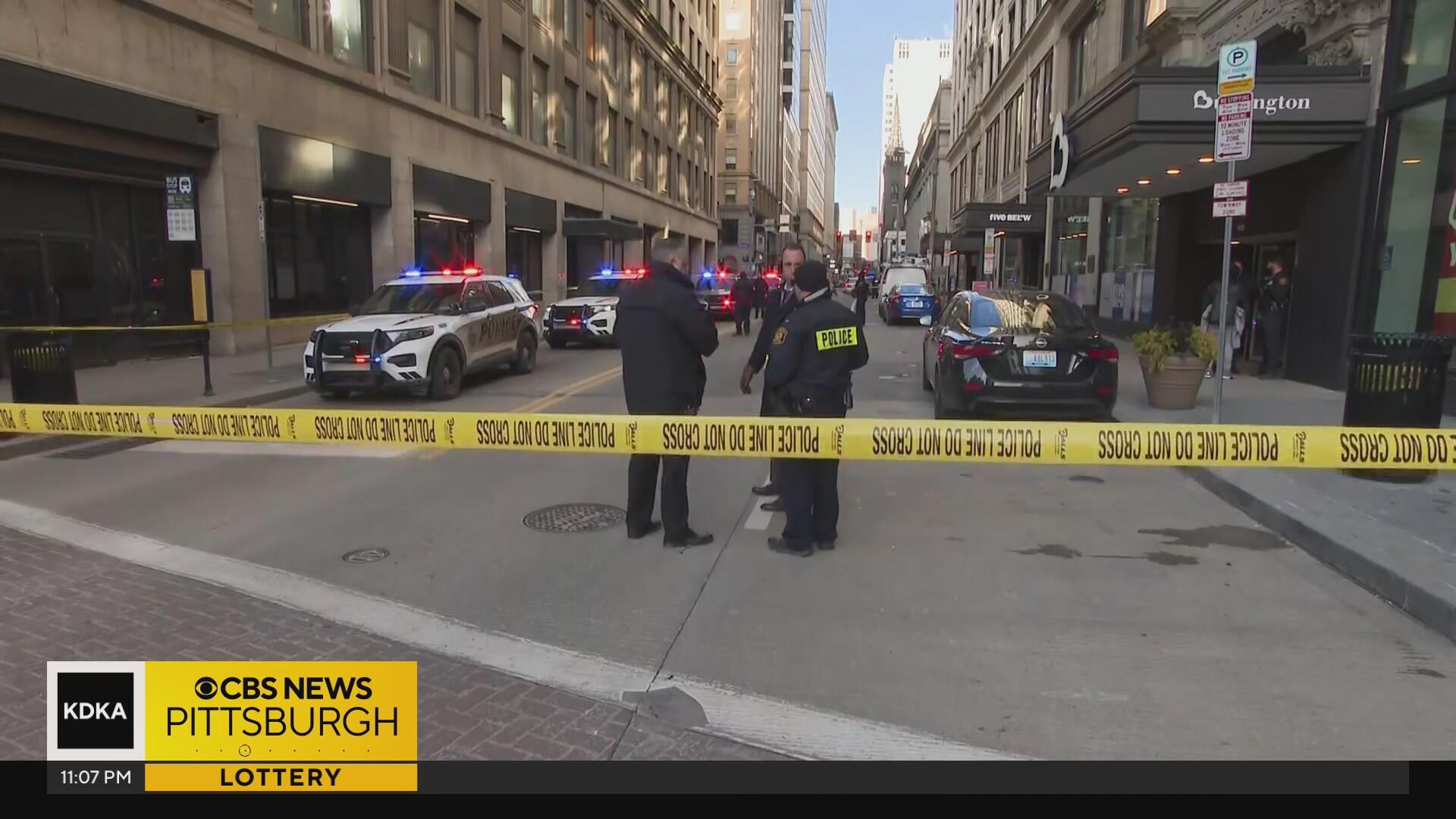Teenager shot by stranger in Downtown Pittsburgh, suspect taken in for ...