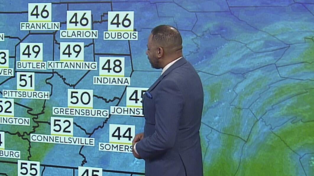 Temperatures in the Pittsburgh area could hit 50 degrees today - CBS ...