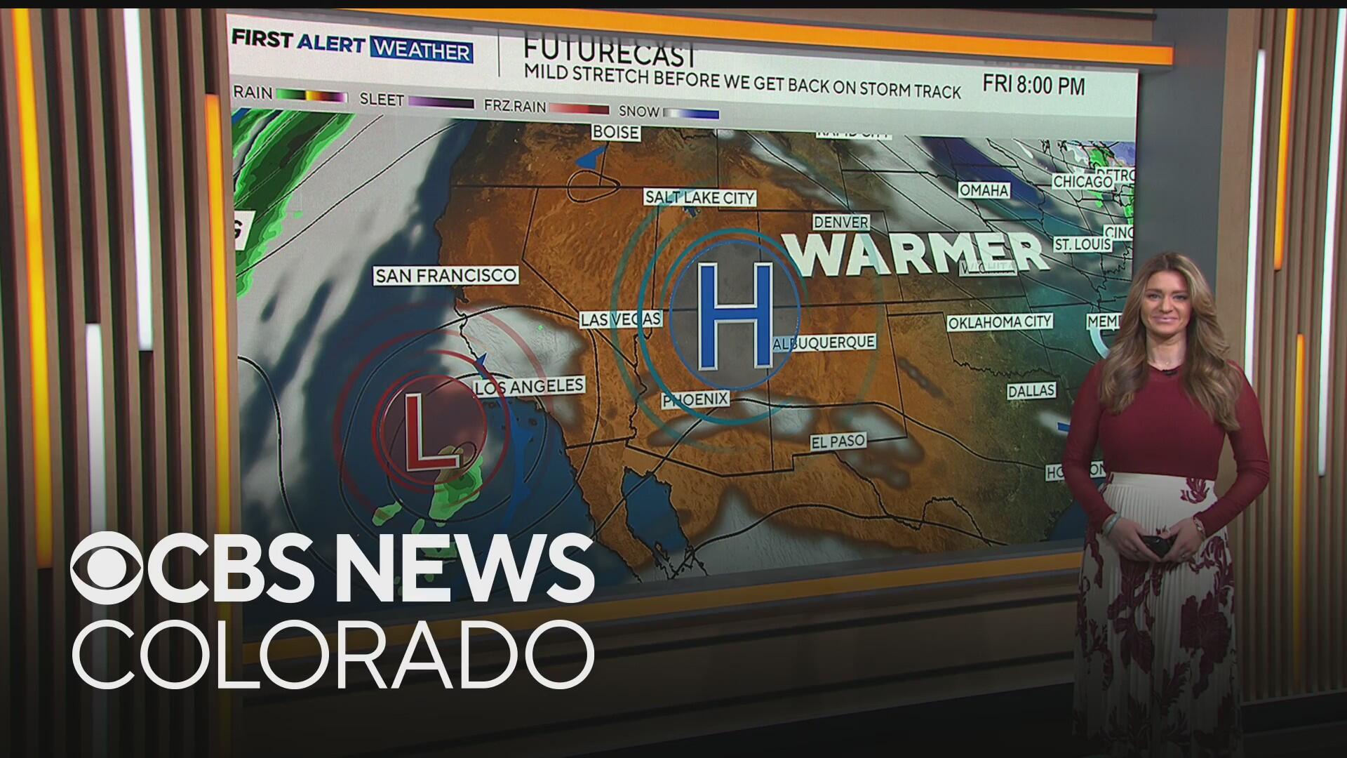 Spring-like weather through weekend in Colorado before big changes ...