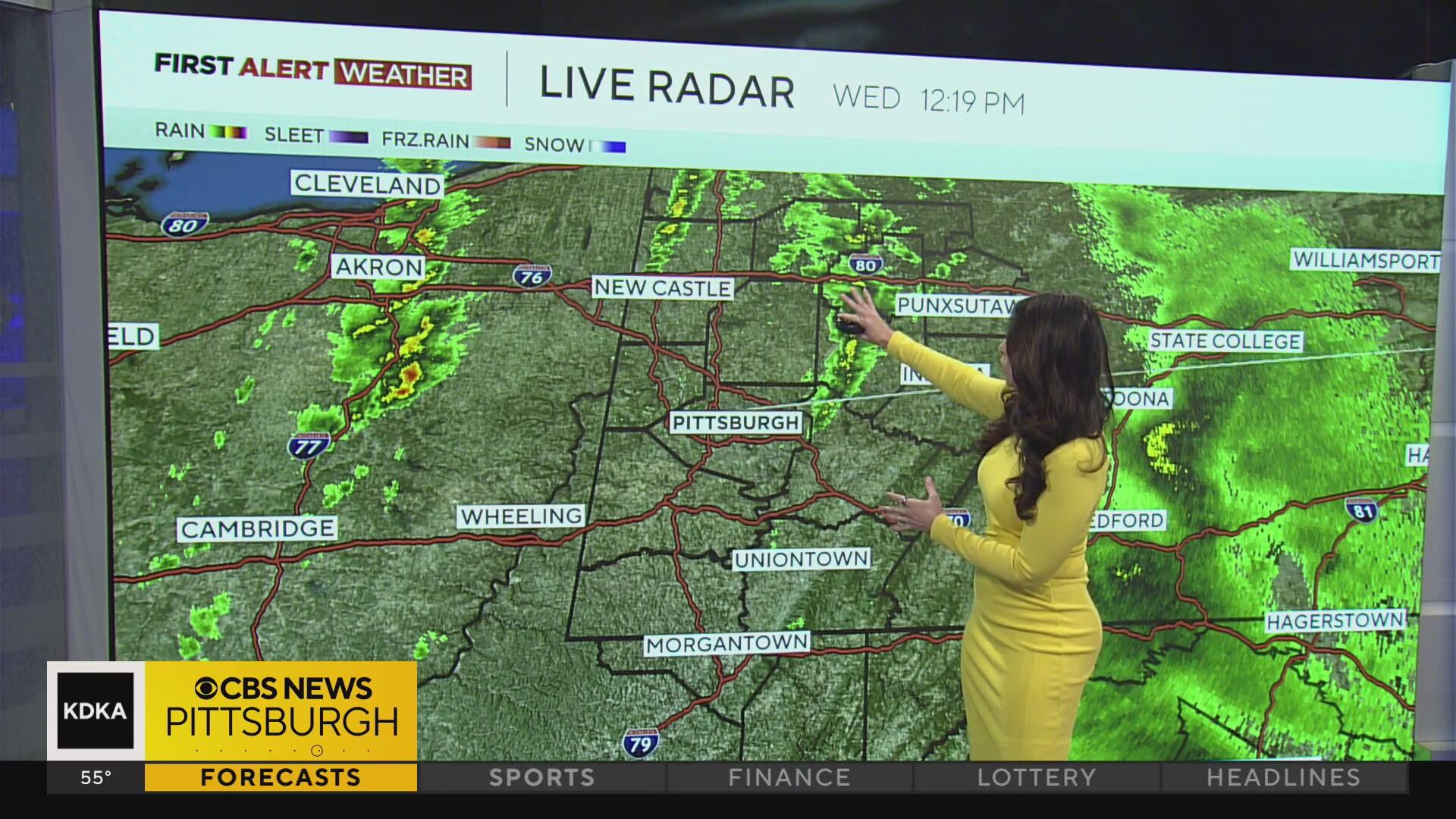 Pittsburgh area could see severe storms with very low tornado risk ...