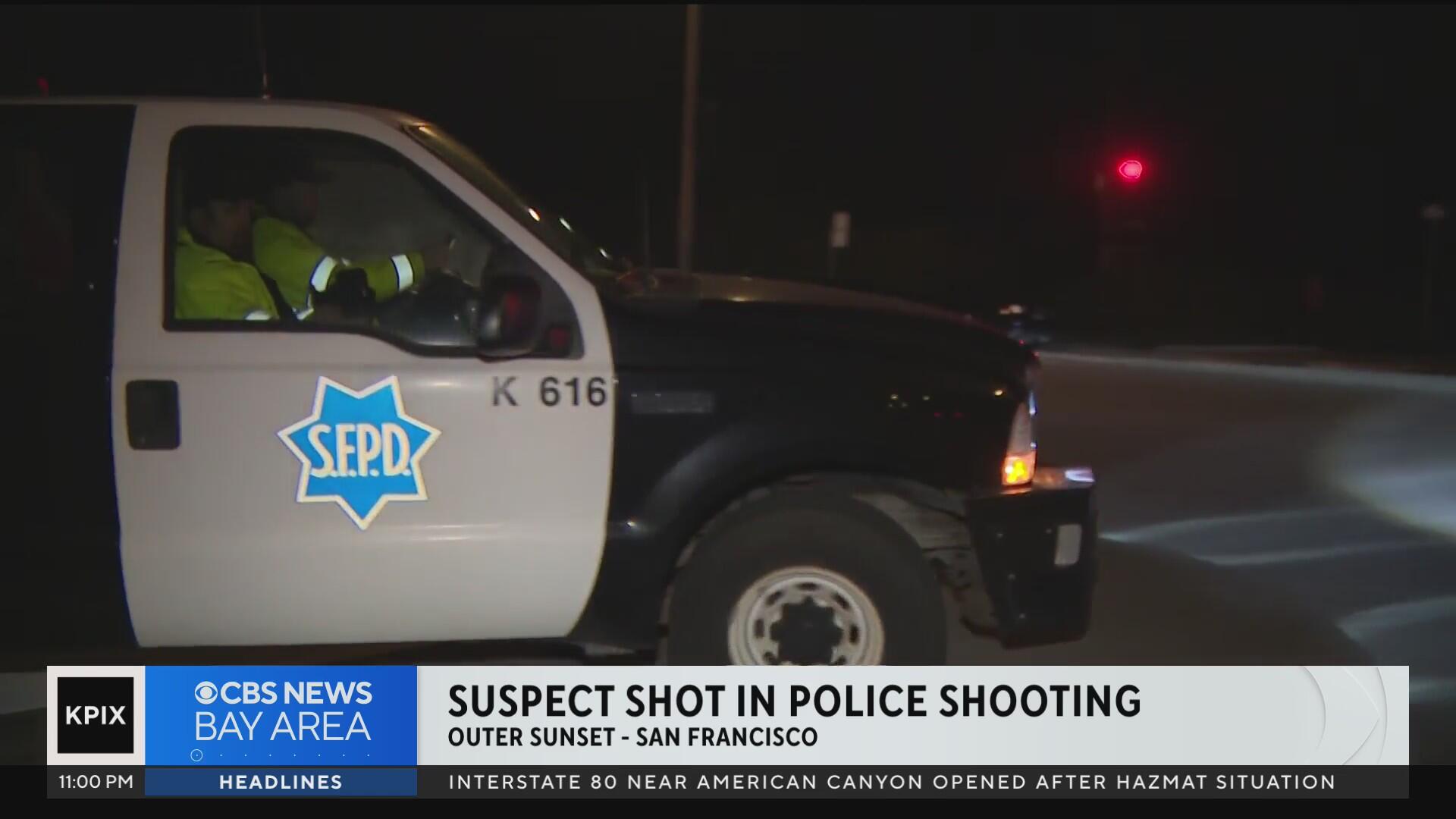 Armed man in San Francisco hospitalized after officer-involved shooting ...
