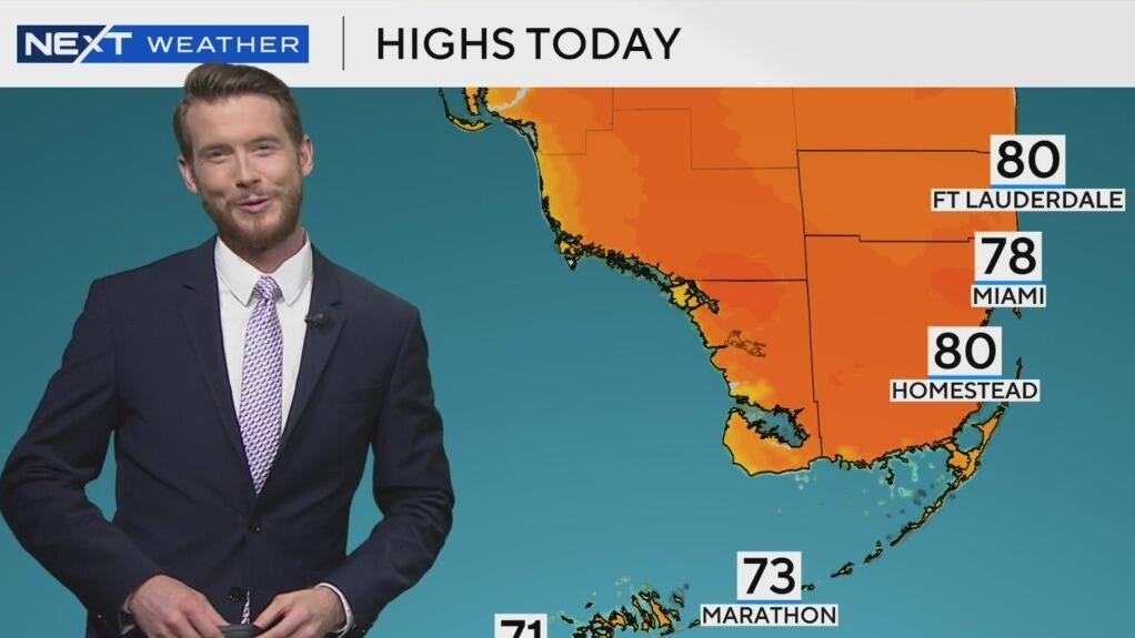 Breezy conditions continue across South Florida with plenty of sun ...