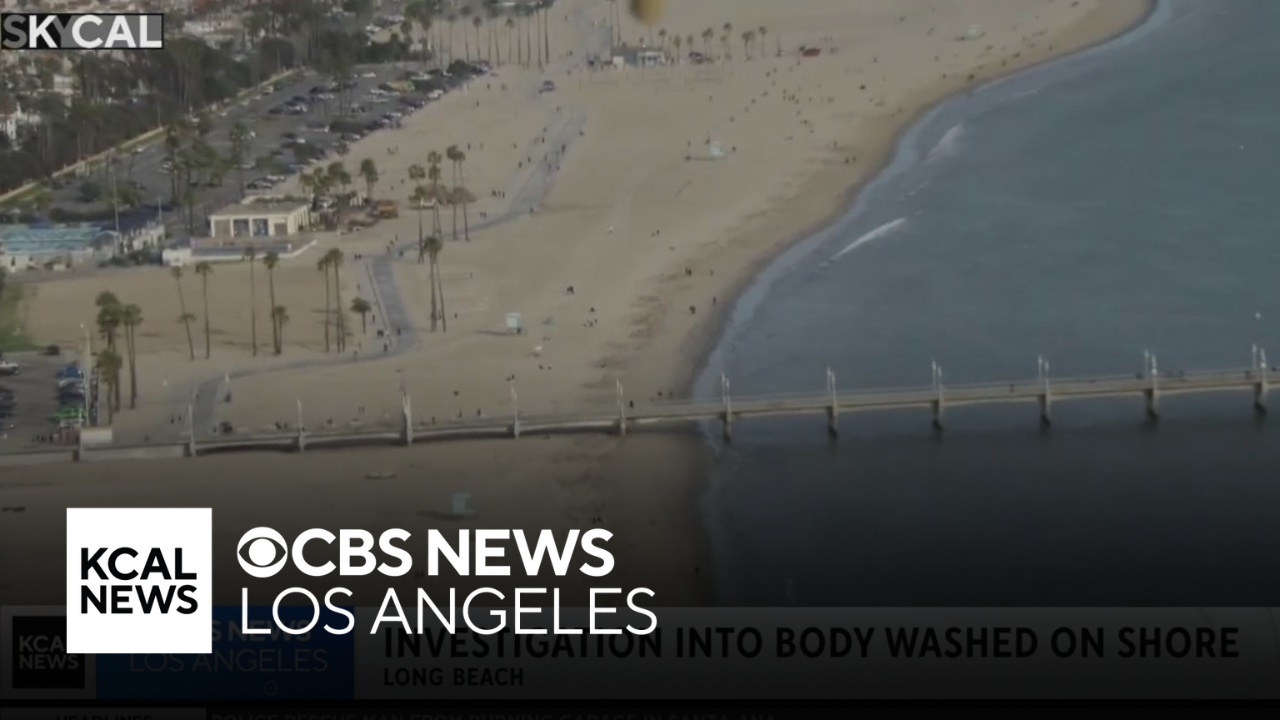 Body washes ashore near Belmont Pier in Long Beach - CBS Los Angeles