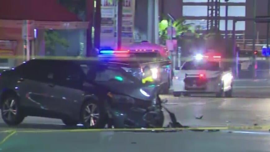 Woman dies, another injured in crash involving Miami police cruiser ...
