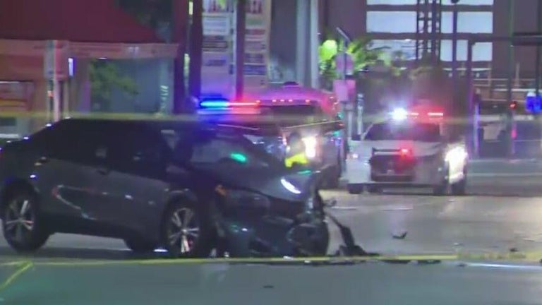 Woman dies, another injured in crash involving Miami police cruiser ...
