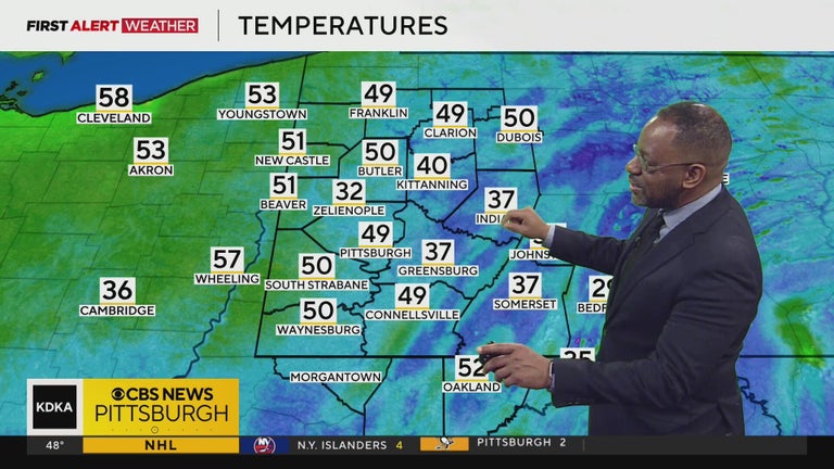 Warmer weather expected along with rainfall between now and next week ...