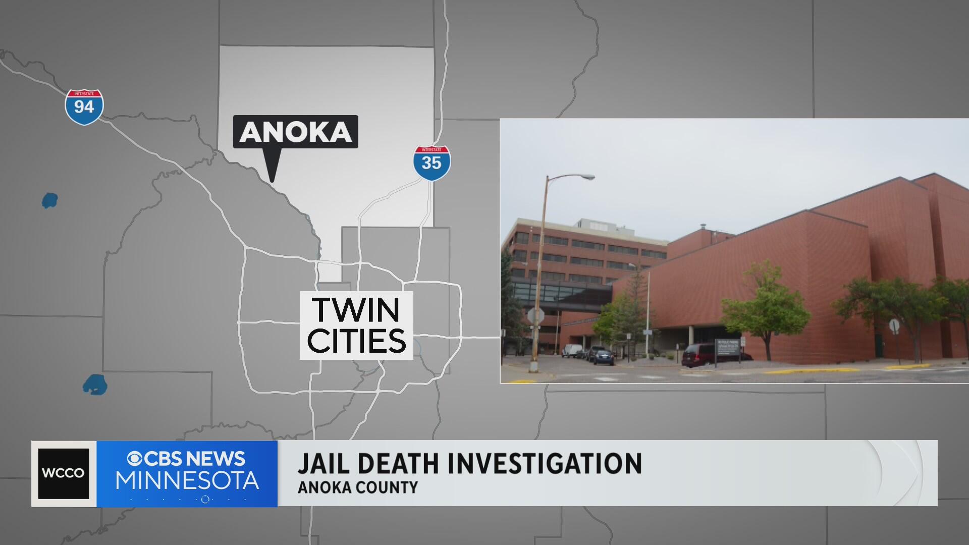Inmate's death at Anoka County Jail under investigation CBS Minnesota
