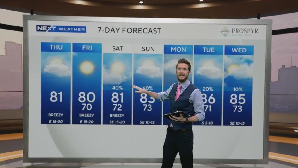 Warm and breezy across South Florida - CBS Miami