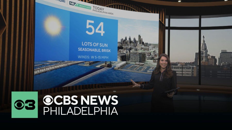 Thursday will be sunny and breezy in the Philadelphia region. Here's ...