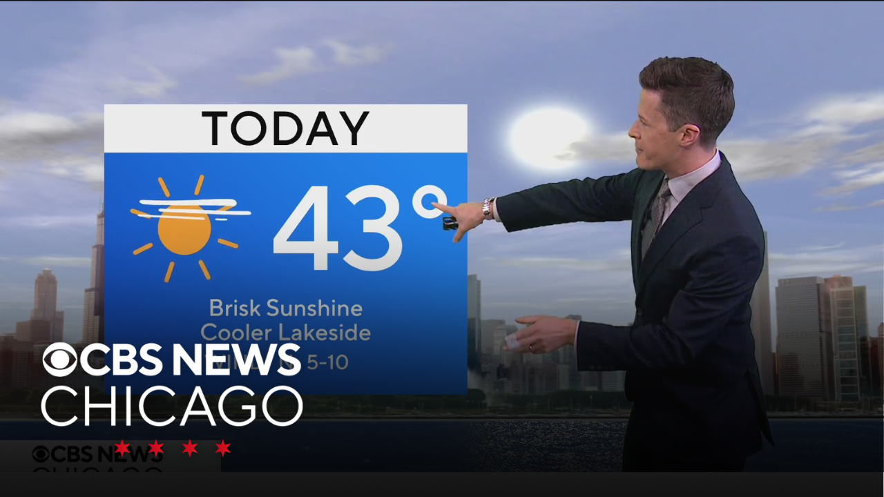 Chilly day ahead in Chicago before rain and snow on Wednesday - CBS Chicago
