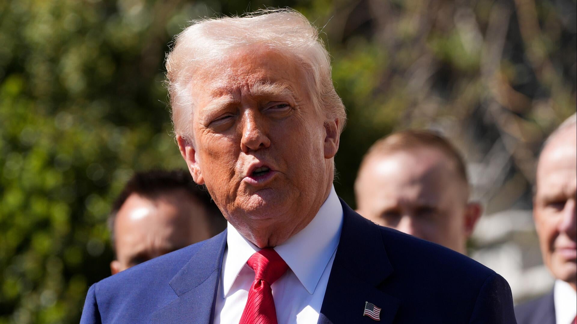 What Trump has said about tariffs as stock market reacts - CBS News