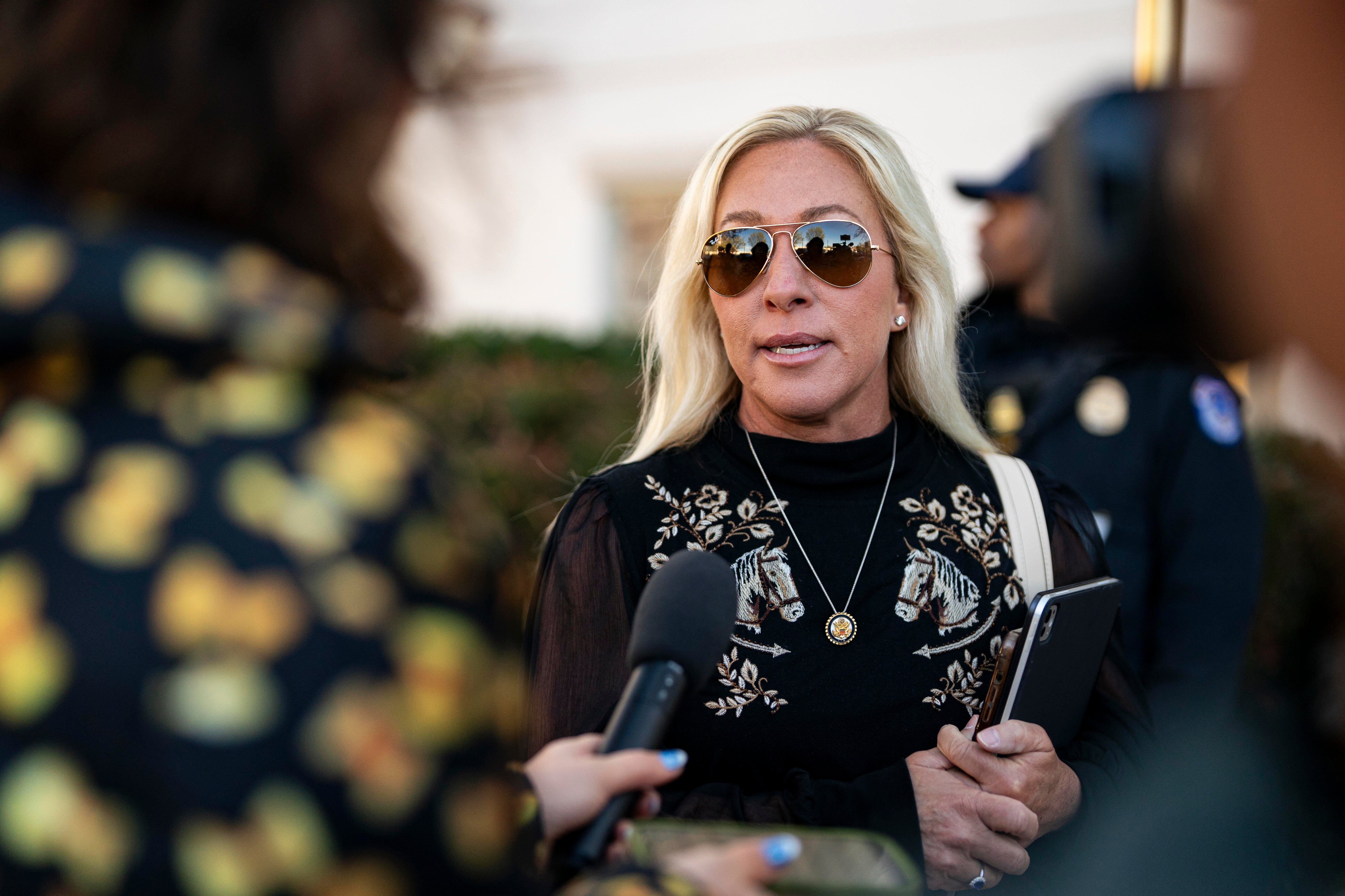 Rep. Marjorie Taylor Greene bought stocks hit hard by Trump tariffs