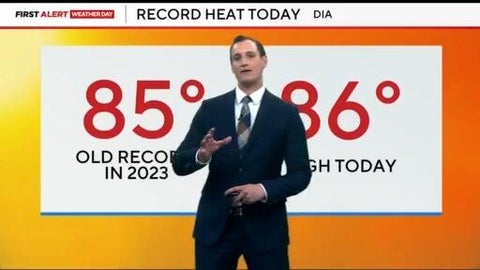 Colorado heatwave sets record high for Denver - CBS Colorado