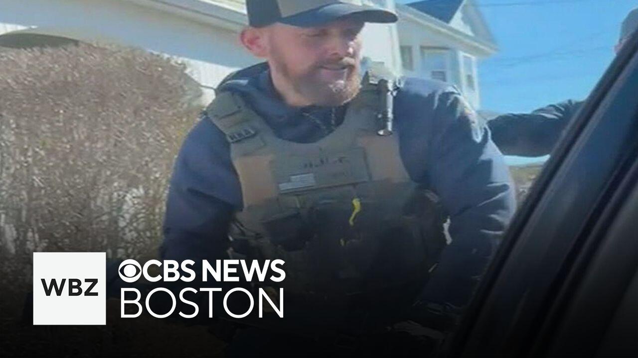 Video shows ICE agent smash window to detain man in Massachusetts