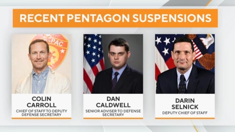 2 Pentagon officials fired amid sweeping leak investigation - CBS News