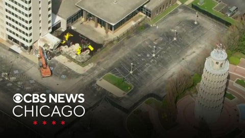 Niles begins tearing down former Leaning Tower YMCA building, making