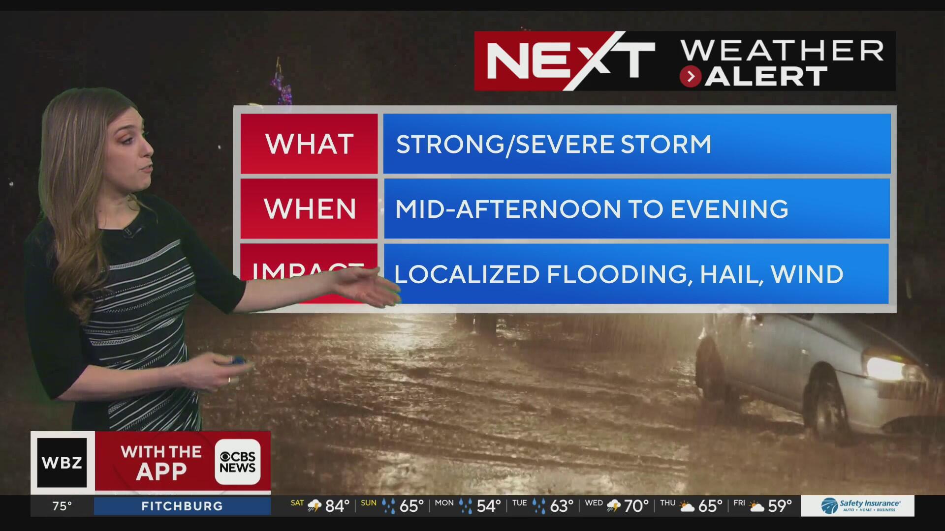 Boston weather forecast maps for this weekend show storm threat before