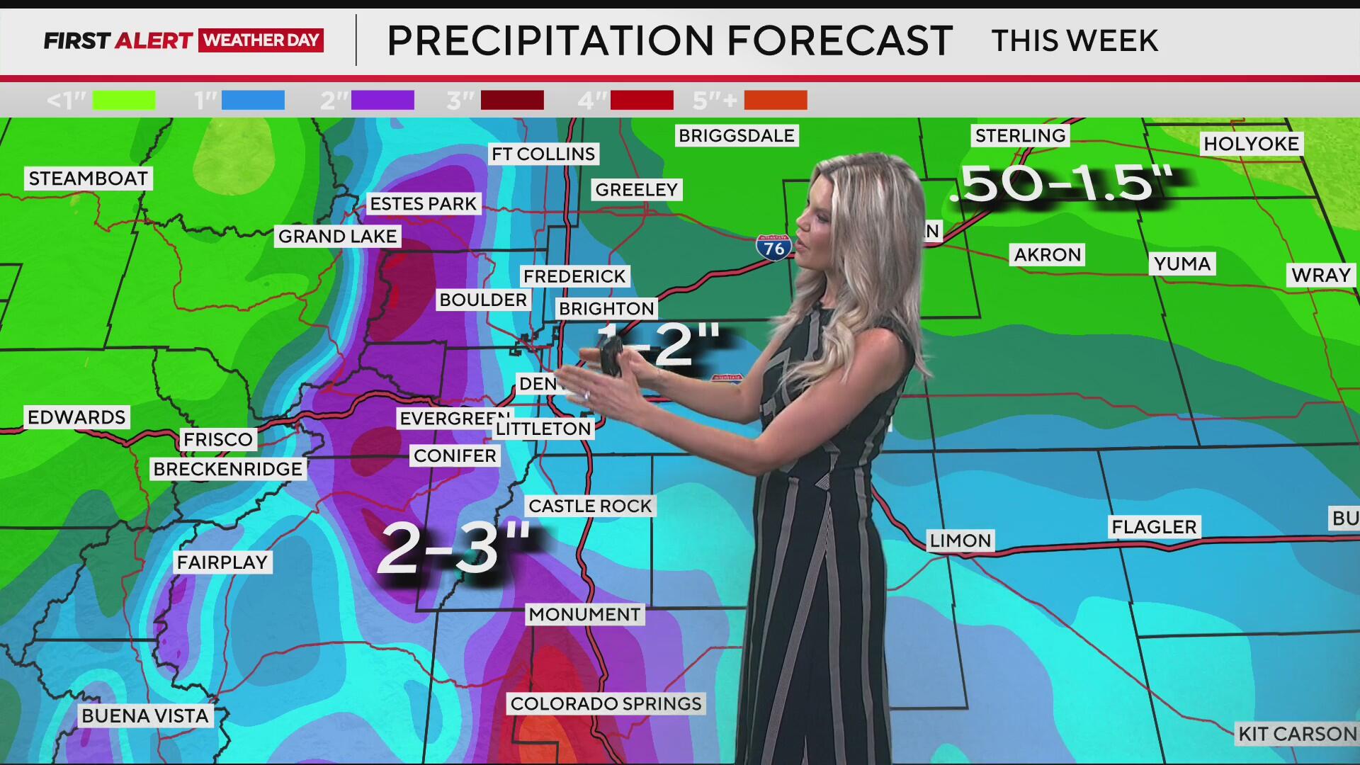 Colorado storm to bring rain, mountain snow next week - CBS Colorado