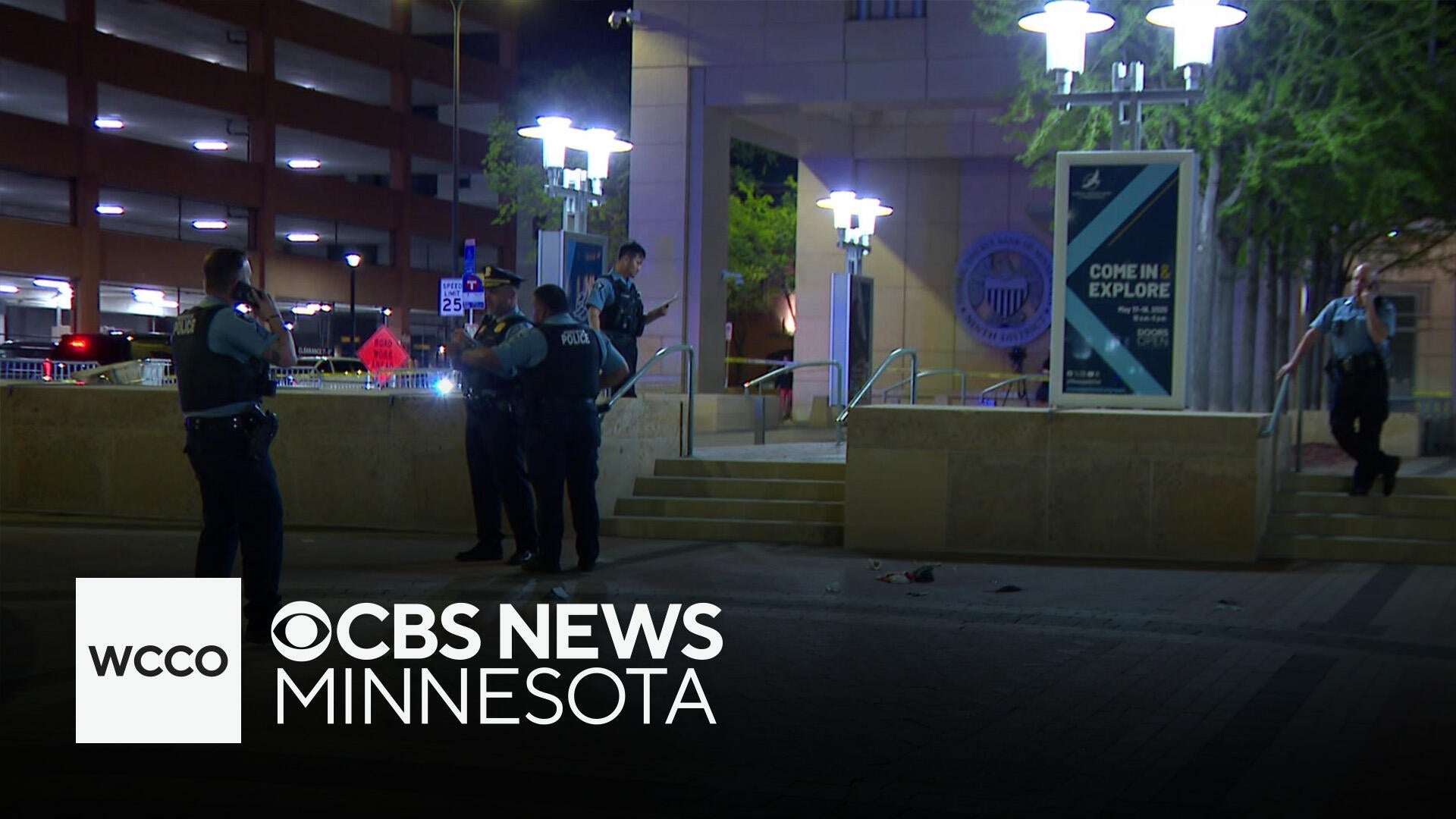 Teen dead in downtown Minneapolis shooting near reserve bank - CBS ...