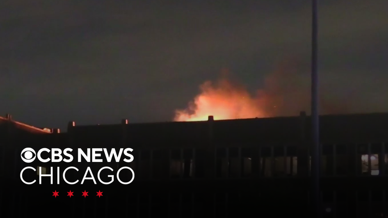 Fire breaks out at Chicago Academy High School on Northwest Side - CBS ...