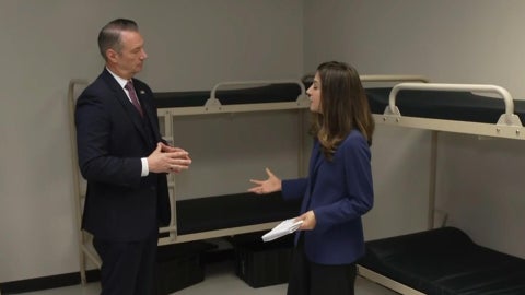 Rare look inside new ICE detention center where Newark Mayor Ras Baraka