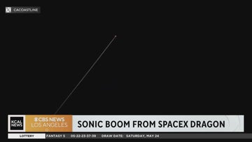 Sonic boom shakes Southern California as SpaceX Dragon returns to Earth