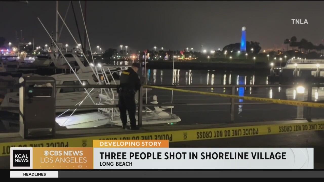 Man arrested after 3 injured in Long Beach Shoreline Village shooting