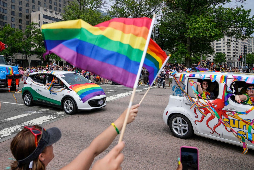 Pride Walk And Rally Held In Washington DC